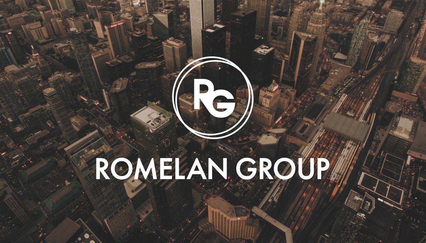 Логотип Romelan Group
